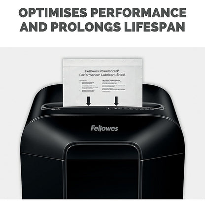 Fellowes Powershred Performance+ Lubricant Sheets (Pack of 10) 4025601
