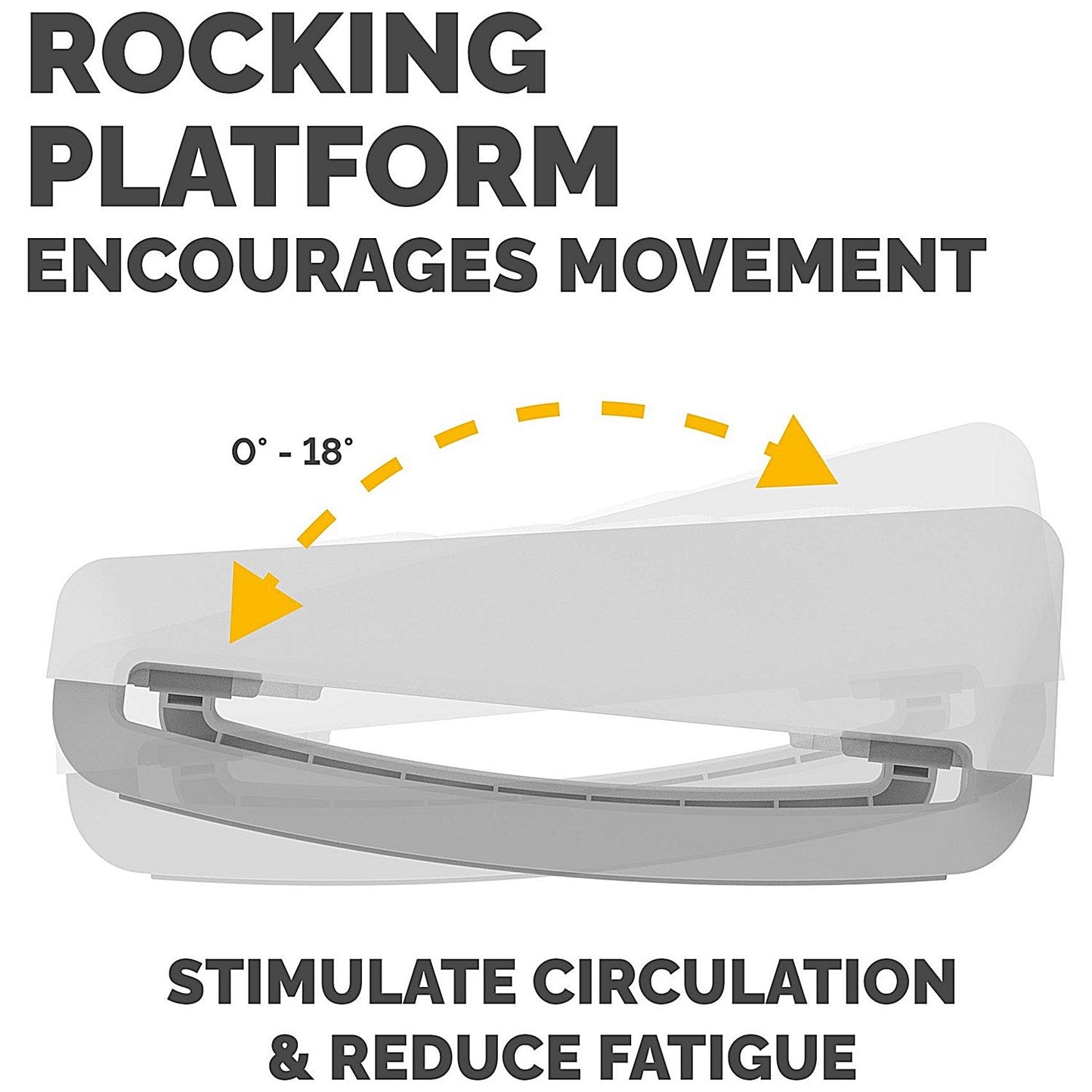 Fellowes Breyta Footrest, White