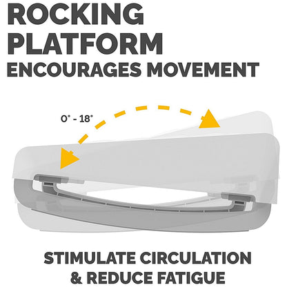 Fellowes Breyta Footrest, White