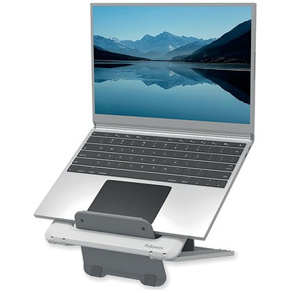 Fellowes Breyta Laptop Riser, Adjustable Height and Tilt, White
