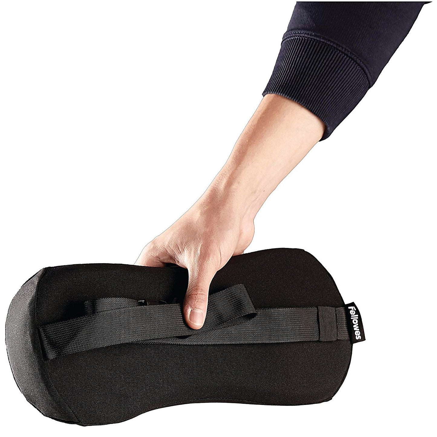 Fellowes Breyta Lumbar Cushion, Black