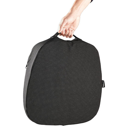 Fellowes Breyta Wedge Seat Cushion, Black