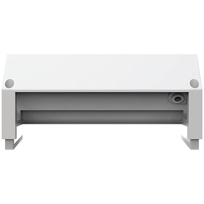 Fellowes Power Desk 2 Type G UK/IE 2 Sockets 1 USB-A + 1 USB-C Port White