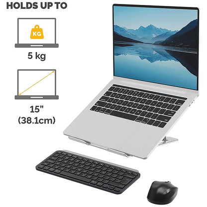 Fellowes Alumia Portable Laptop Stand Silver