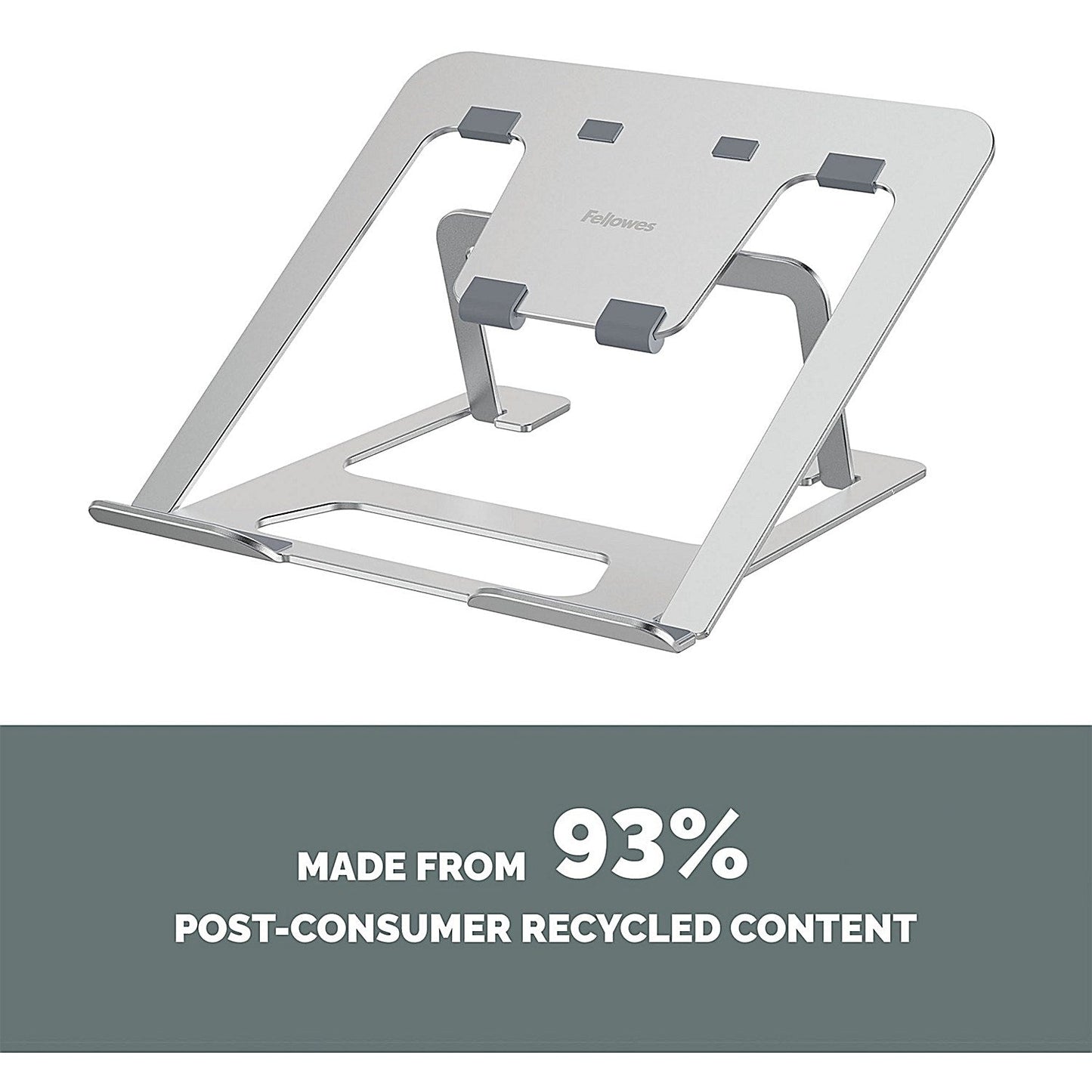 Fellowes Alumia Portable Laptop Stand Silver Easy2Order : BB80820