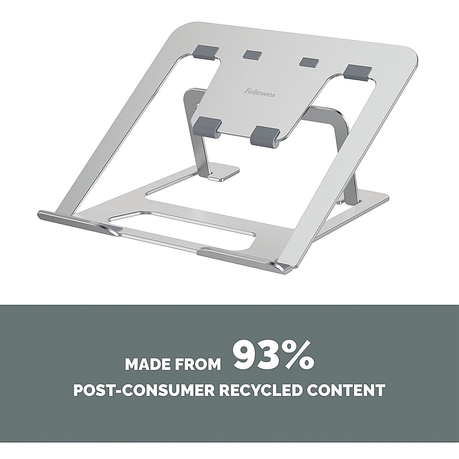 Fellowes Alumia Portable Laptop Stand Silver Easy2Order : BB80820