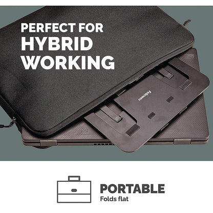 Fellowes Alumia Portable Laptop Stand Black