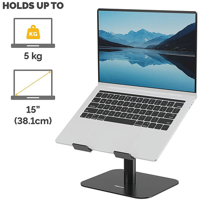 Fellowes Alumia Desk Based Laptop Stand Black