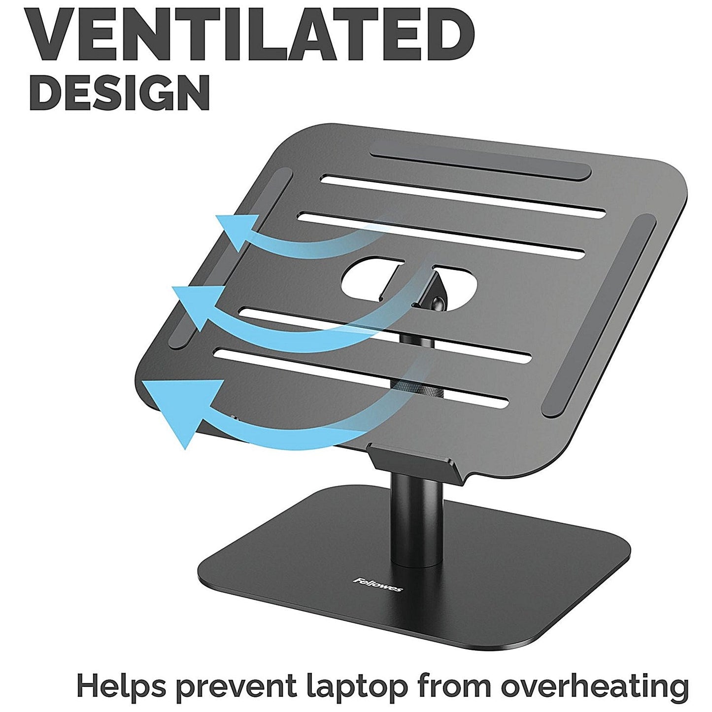 Fellowes Alumia Desk Based Laptop Stand Black