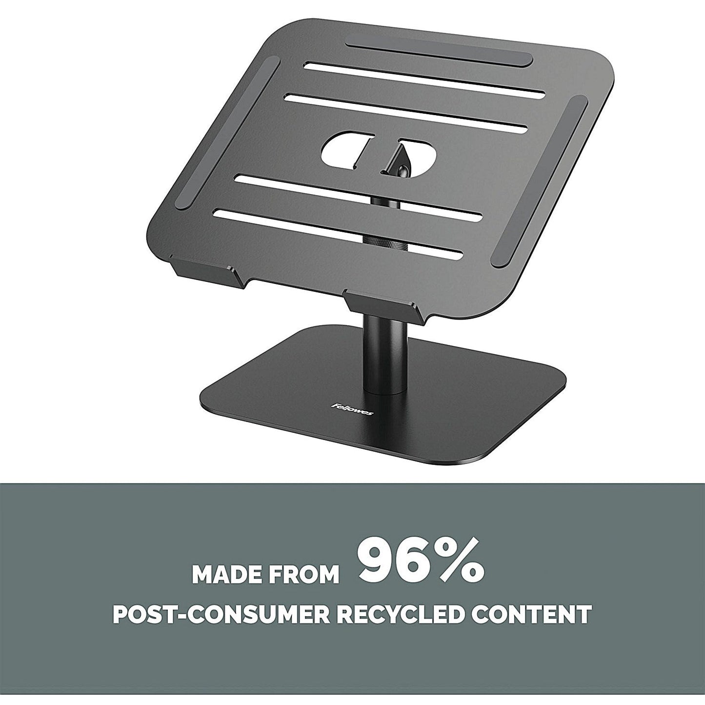 Fellowes Alumia Desk Based Laptop Stand Black Easy2Order : BB80823