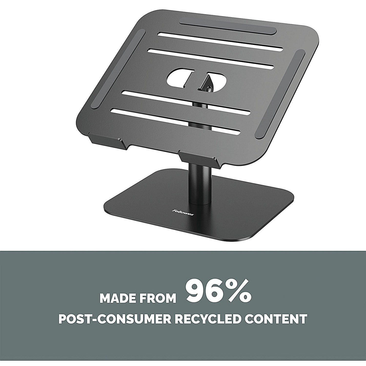 Fellowes Alumia Desk Based Laptop Stand Black Easy2Order : BB80823