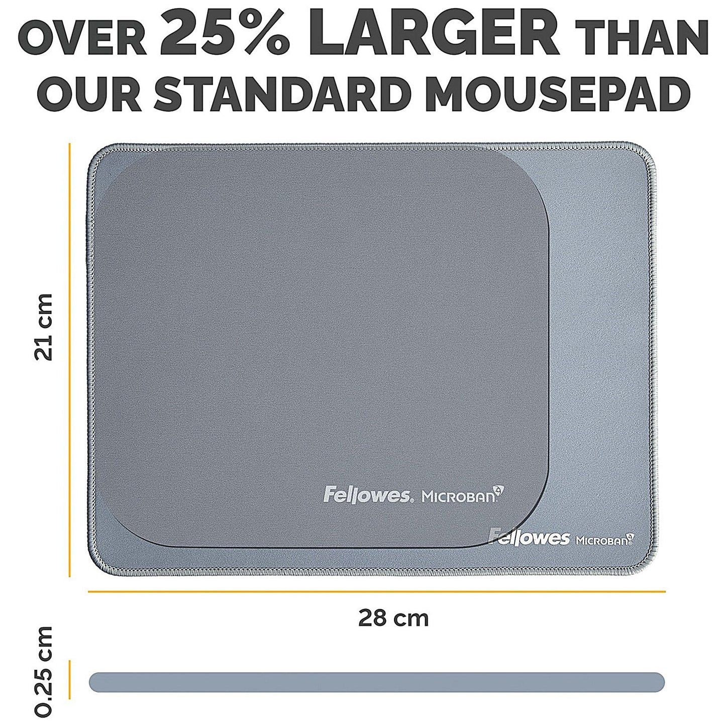 Fellowes Breyta XL Fabric Mouse Pad Marine