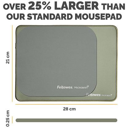 Fellowes Breyta XL Fabric Mouse Pad Sage