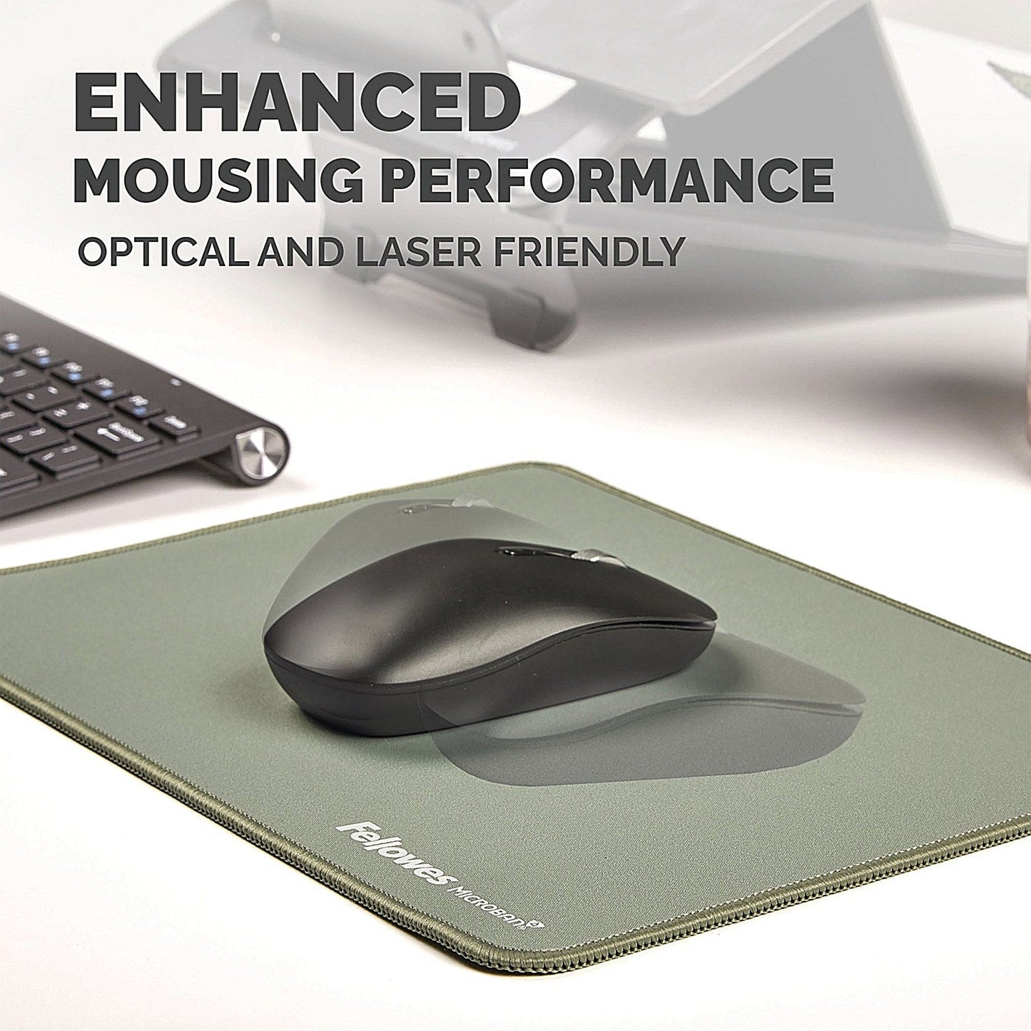 Fellowes Breyta XL Fabric Mouse Pad Sage Easy2Order : BB80878