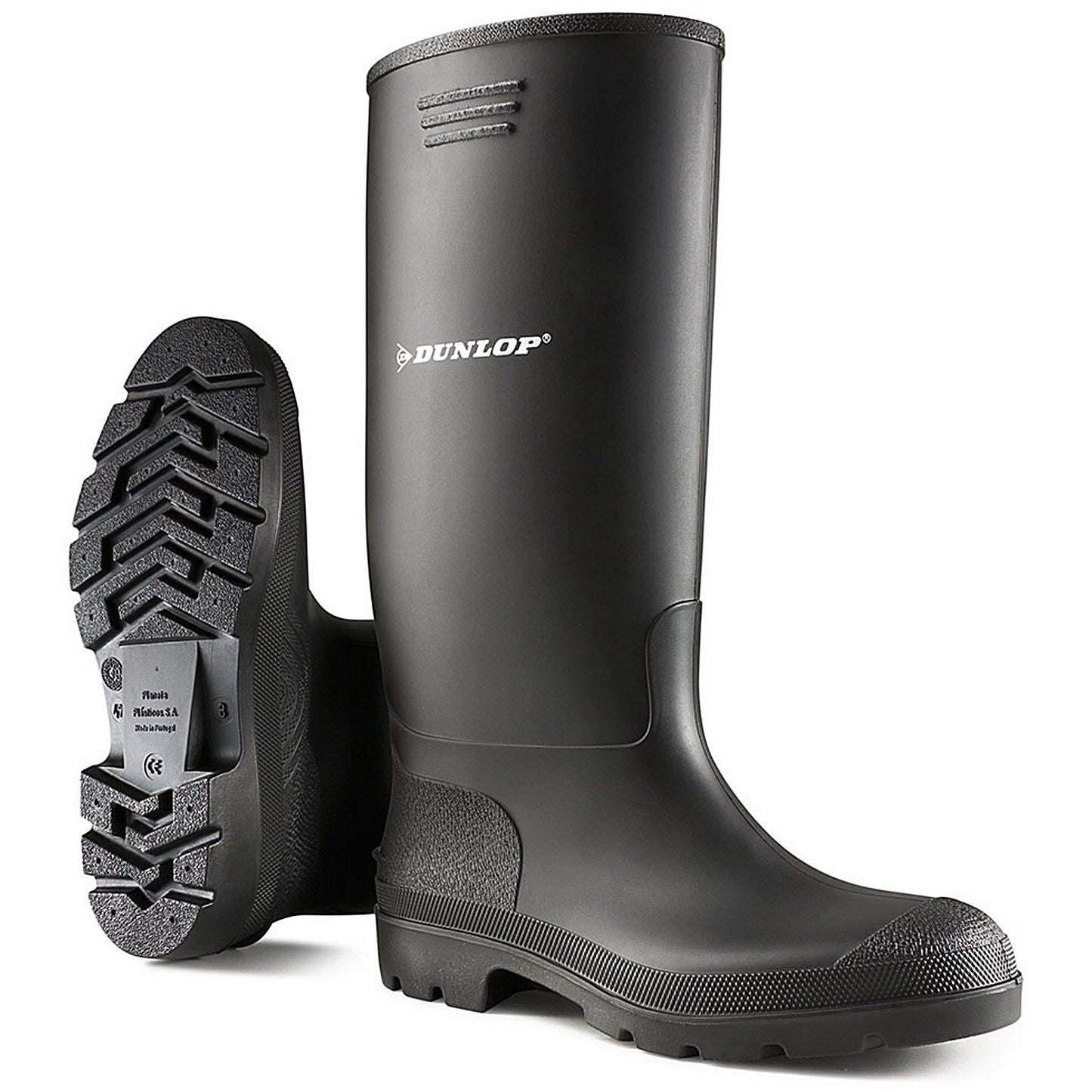 Dunlop Pricemastor PVC Non-Safety Wellington Boots, Black, 11 Easy2Order : BBB11