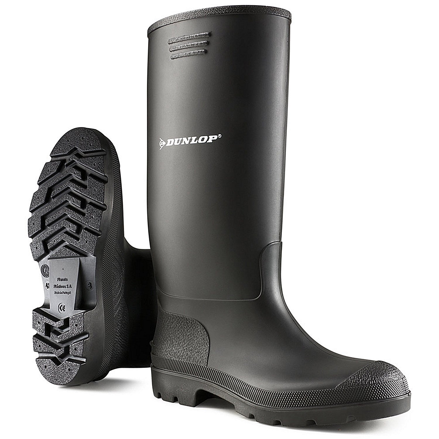 Dunlop Pricemastor PVC Non-Safety Wellington Boots, Black, 11 Easy2Order : BBB11