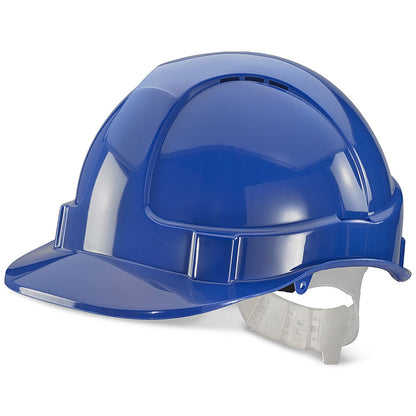 Beeswift Economy Vented Safety Helmet, Black