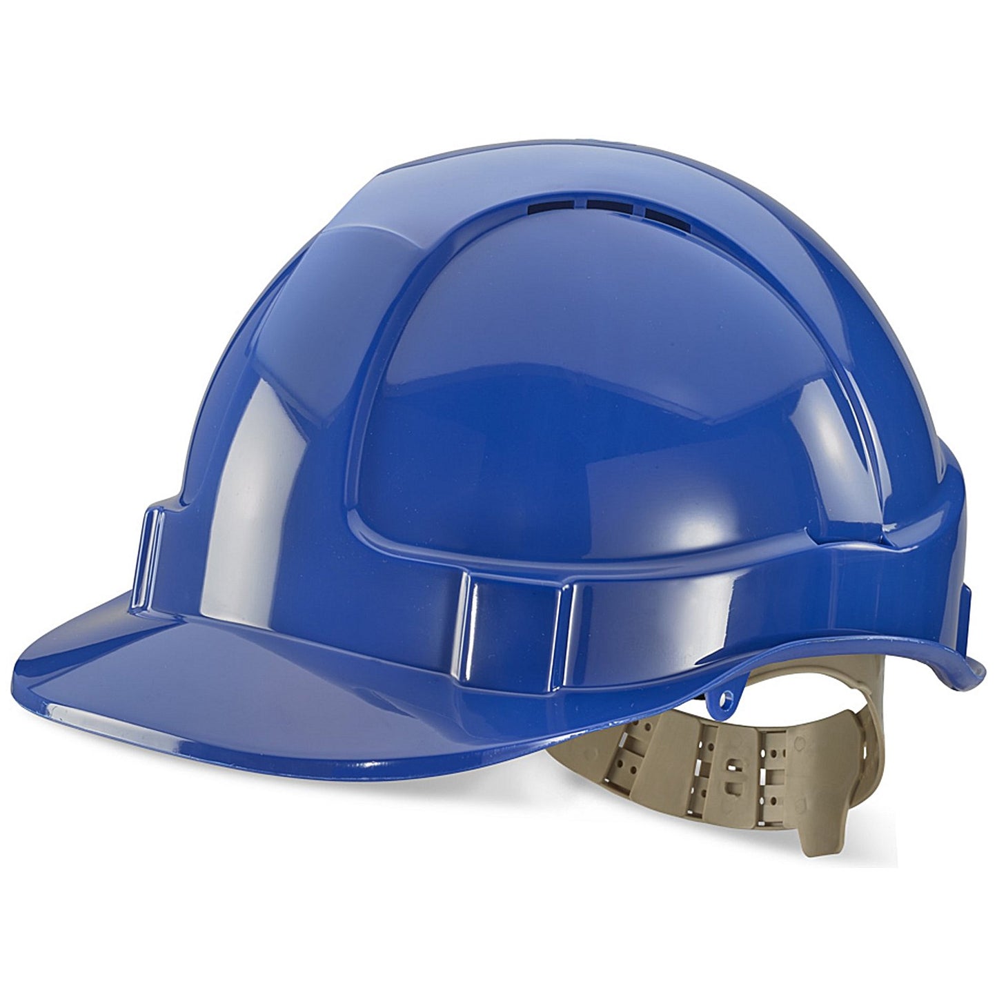 Beeswift Economy Vented Safety Helmet, Black