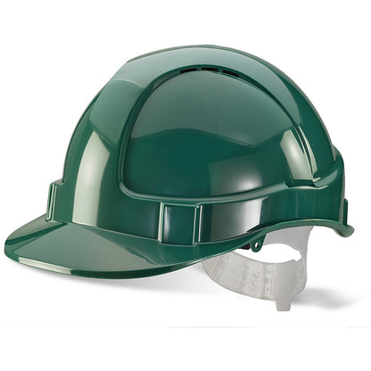 Beeswift Economy Vented Safety Helmet, Black