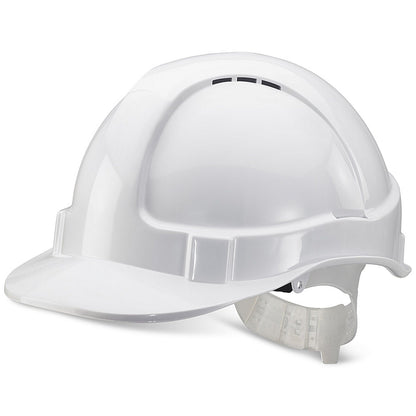 Beeswift Economy Vented Safety Helmet, Black