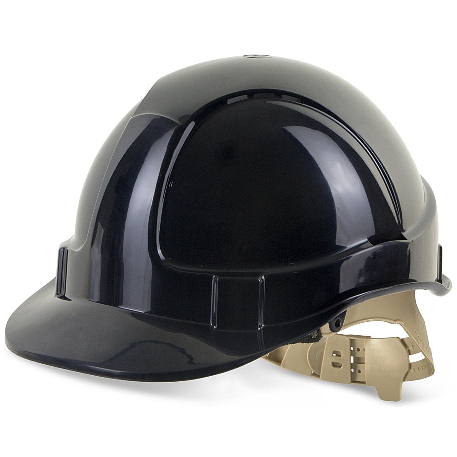 Beeswift Comfort Vented Safety Helmet, Black Easy2Order : BBVSHBL