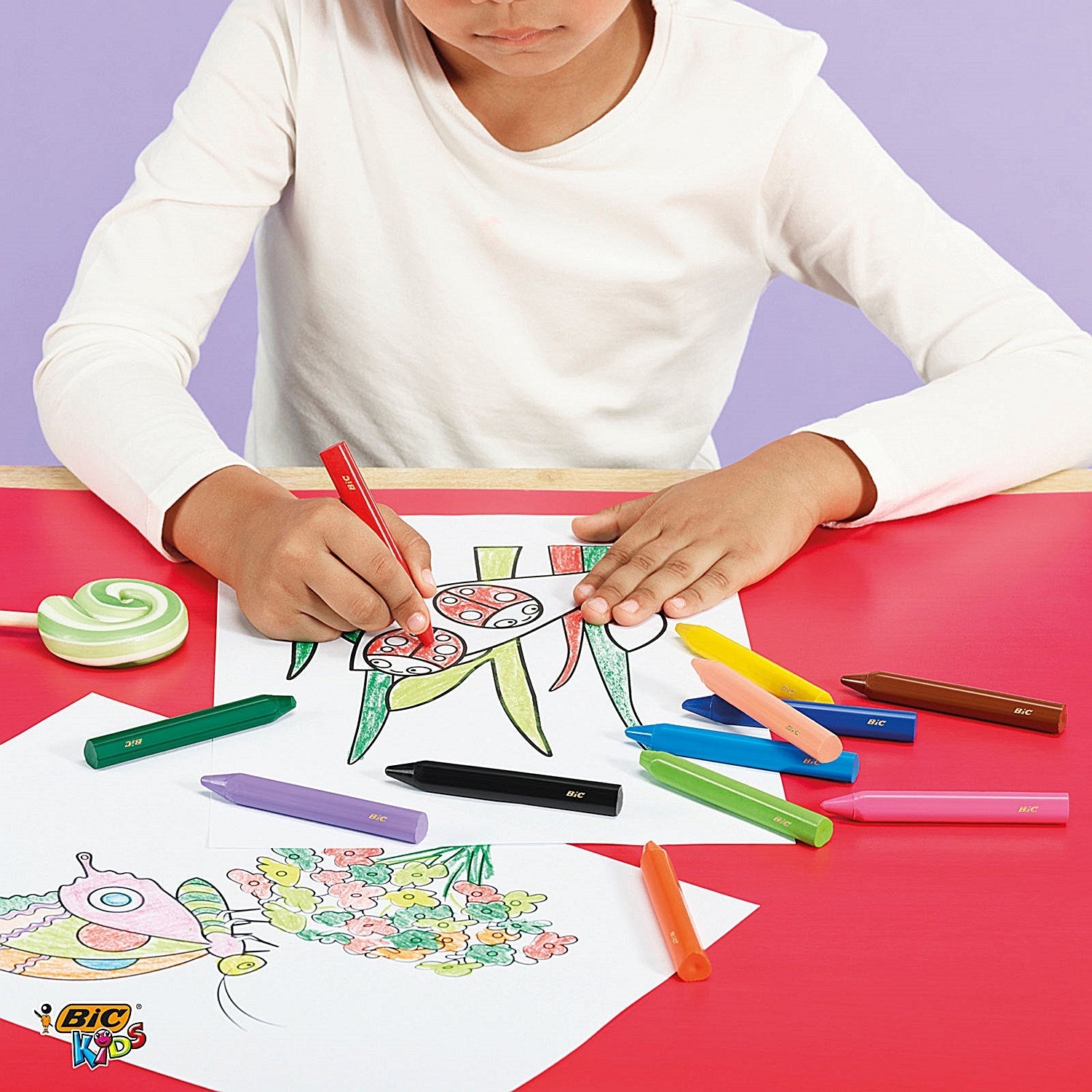 Bic Kids Plastidecor Triangle Crayons Assorted (Pack of 144) Easy2Order : BC00183