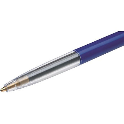 Bic M10 Clic Ball Pen Retractable, Blue, Pack of 50