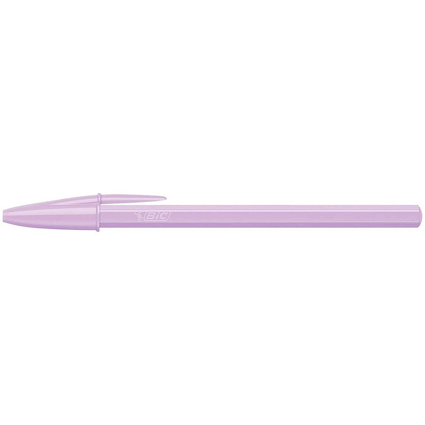 Bic Cristal Ball Pen Assorted Pastel Barrel Blue Ink (Pack of 5)