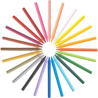 Bic Kids Plastidecor Crayons Assorted (Pack of 288)