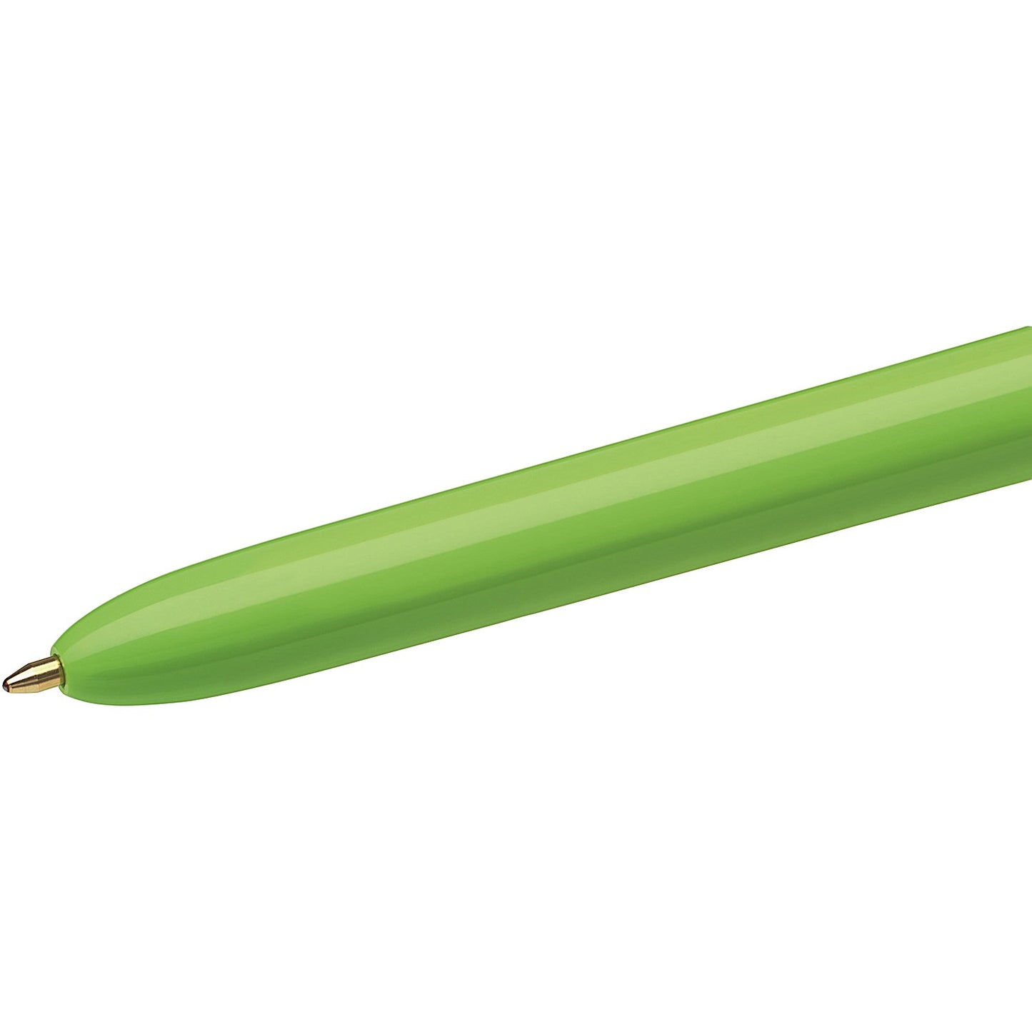 Bic 4 Colours Fashion Ball Pen, Pink Purple Turquoise Lime Green, Pack of 12