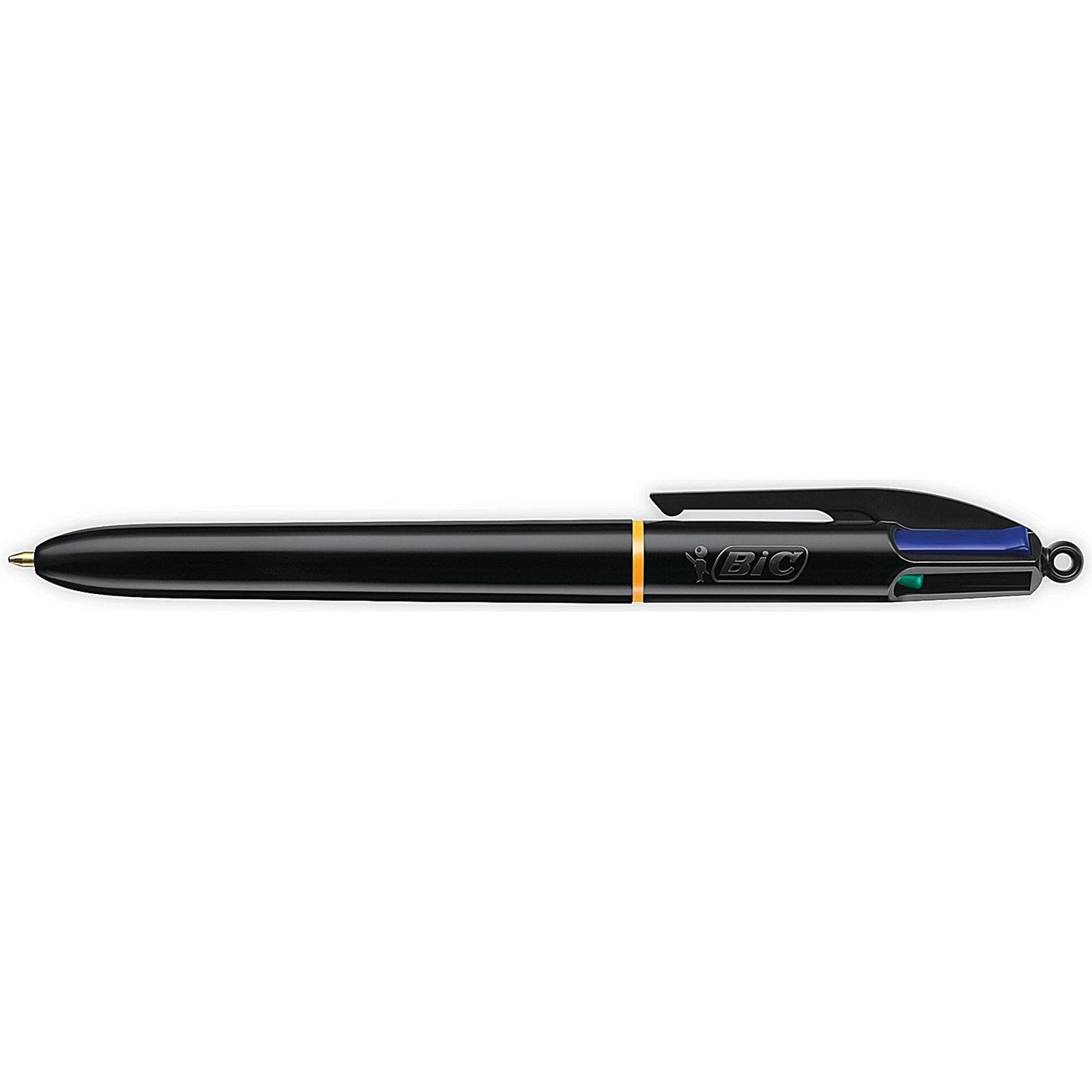 Bic 4 Colours Pro Ball Pen, Blue Black Red Green, Pack of 12 Easy2Order : BC30754