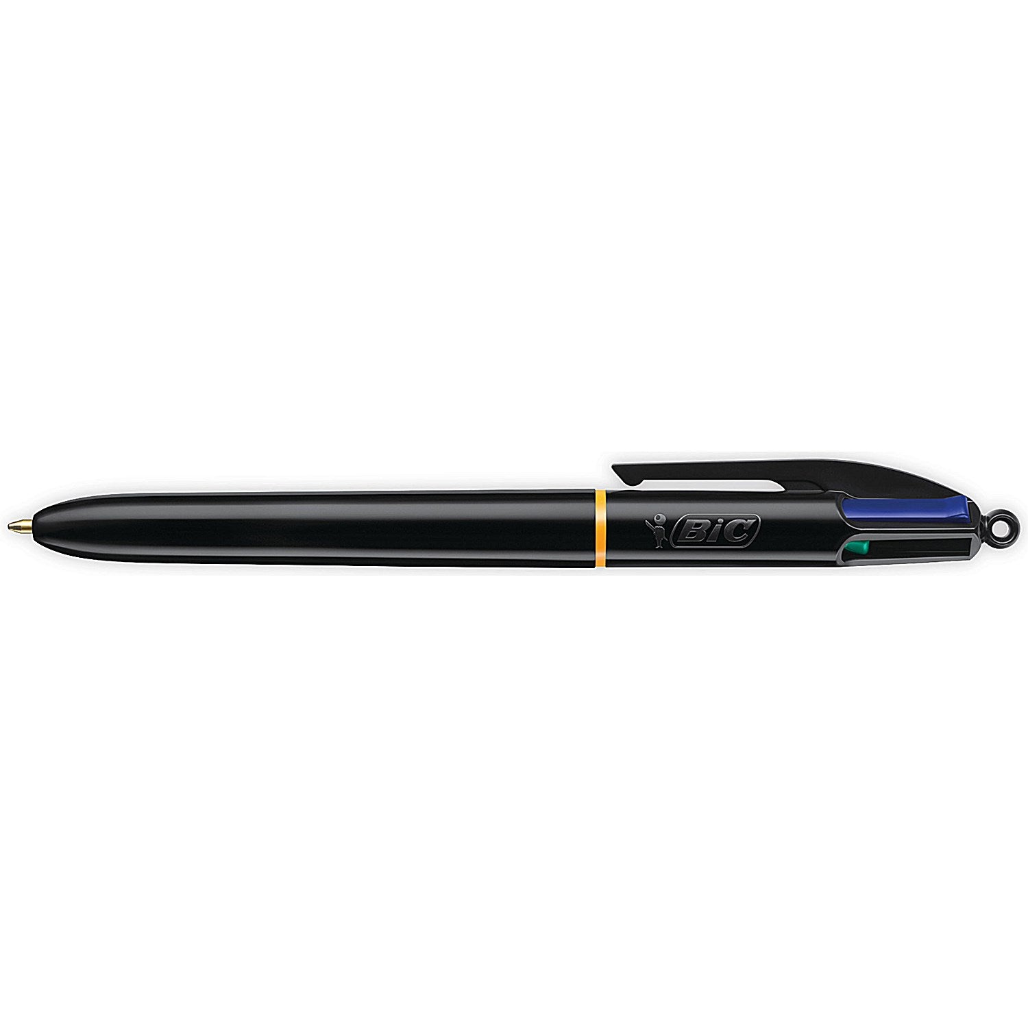 Bic 4 Colours Pro Ball Pen, Blue Black Red Green, Pack of 12 Easy2Order : BC30754