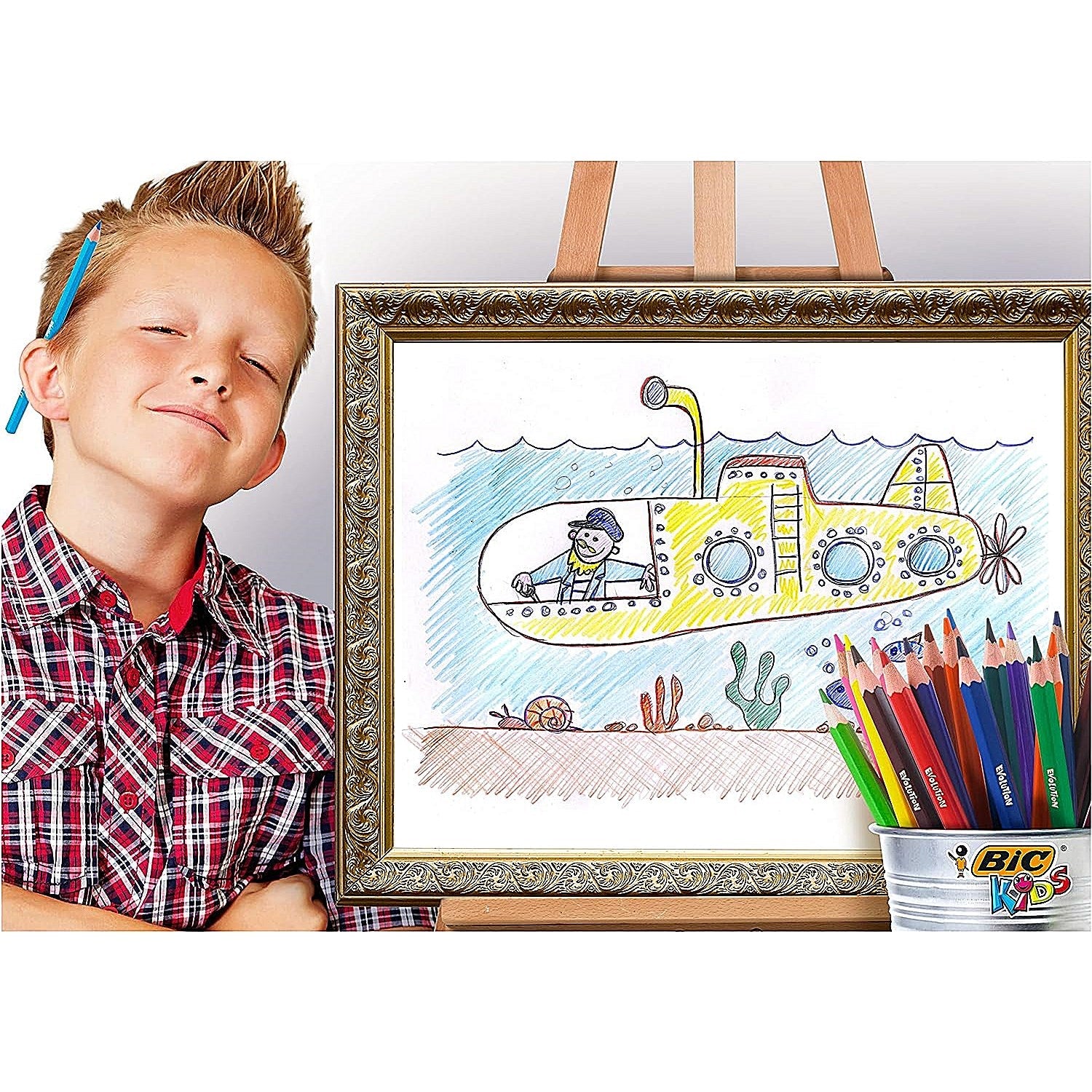 Bic Kids Evolution Eco Colouring Pencils Assorted (Pack of 288) Easy2Order : BC32113
