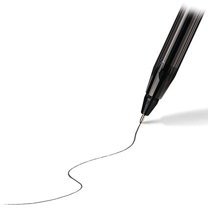 Bic Cristal Ballpoint Pens, Ultra Fine, 0.7mm, Black, Pack of 20