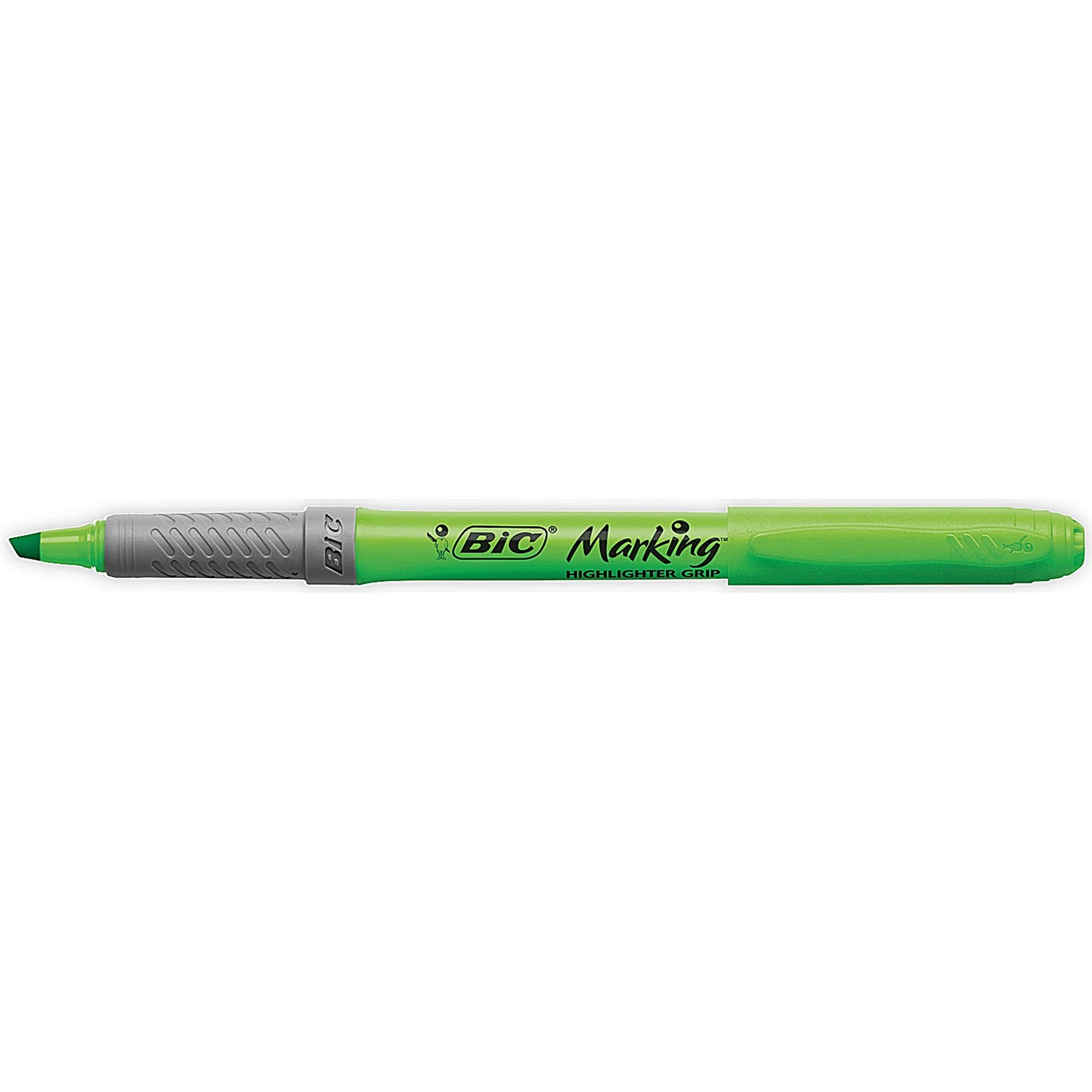 Bic Chisel Tip Highlighter Grip Assorted (Pack of 5)