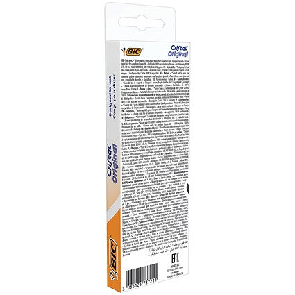 Bic Cristal Ballpoint Pen, Medium, Assorted, Pack of 4