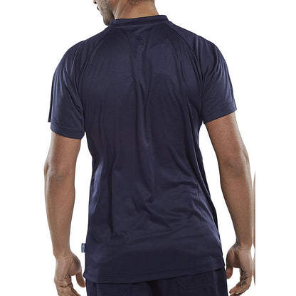 Beeswift B-Cool Lightweight T-Shirt, Navy Blue, 3XL