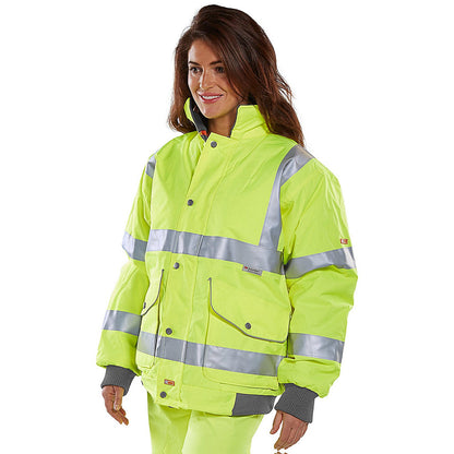 Beeswift Super Bomber Jacket, Saturn Yellow, 2XL