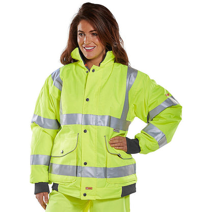 Beeswift Super Bomber Jacket, Saturn Yellow, 2XL
