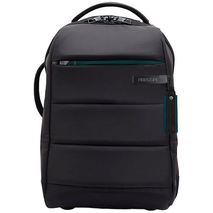 BestLife 15.6 inch Trolley Backpack, Black and Green