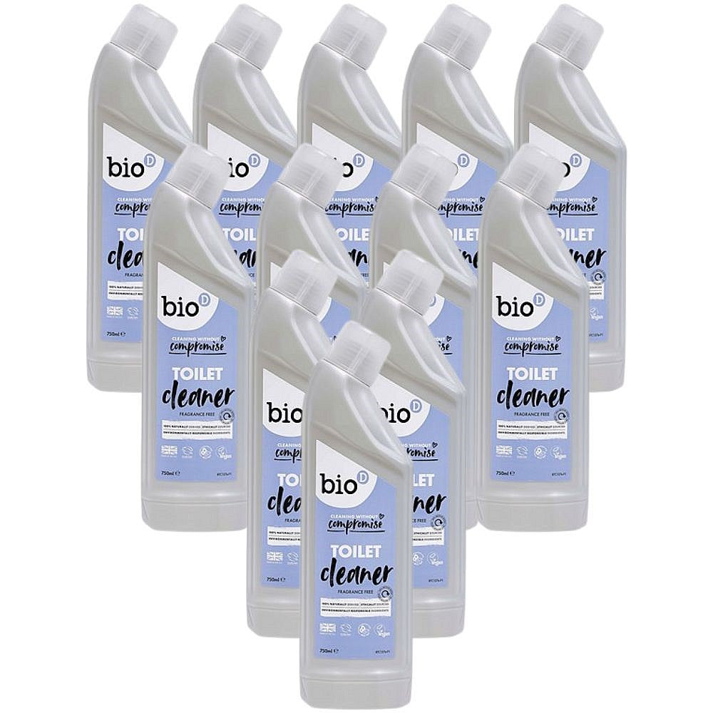 Bio-D Toilet Cleaner, 750ml, Pack of 12