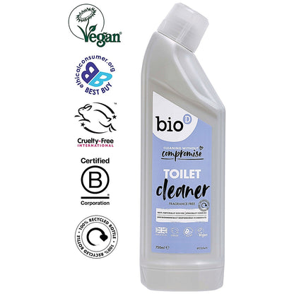 Bio-D Toilet Cleaner, 750ml, Pack of 12 Easy2Order : BID10008