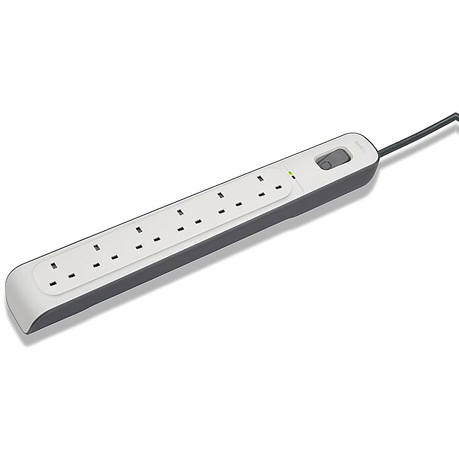 Belkin Surge Protector Extension Lead 6 Sockets 2m White Easy2Order : BL64357