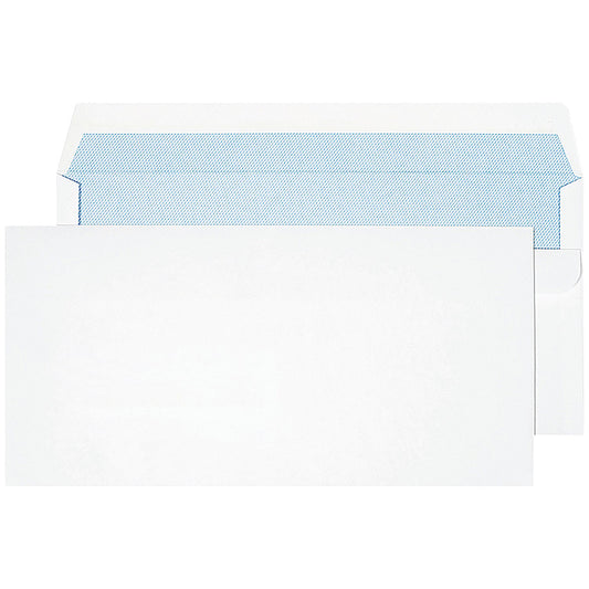 Blake PurelyEveryday DL White Envelopes, 90gsm, Self Seal, Pack of 50