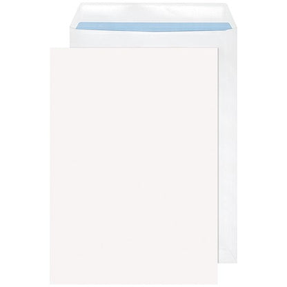 Evolve C4 Recycled Pocket Envelopes, Self Seal, 100gsm, White, Pack of 250
