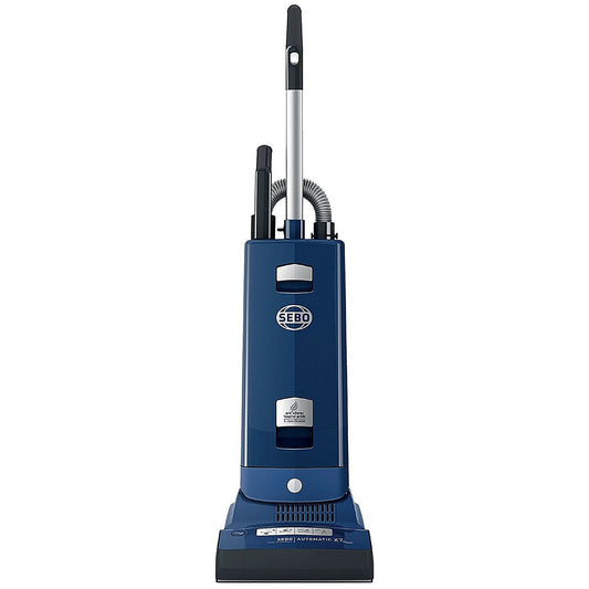 Sebo 890W Automatic X7 Extra Epower Bagged Vacuum Cleaner, Navy Blue
