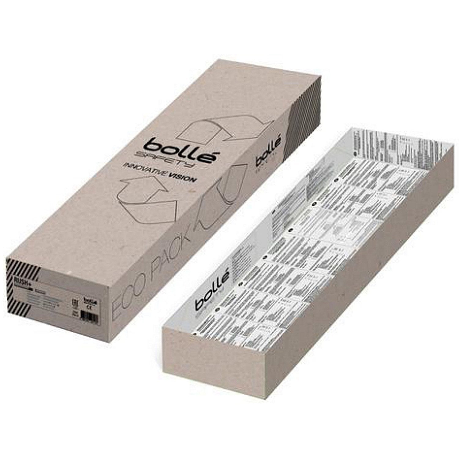 Bolle Safety Rush+ Go Green Platinum Clear (Pack of 20)