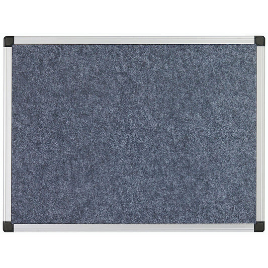 Bi-Office Maya Fire Retardant Noticeboard, Aluminium Frame, 1500x1200mm, Grey Easy2Order : BQ00012
