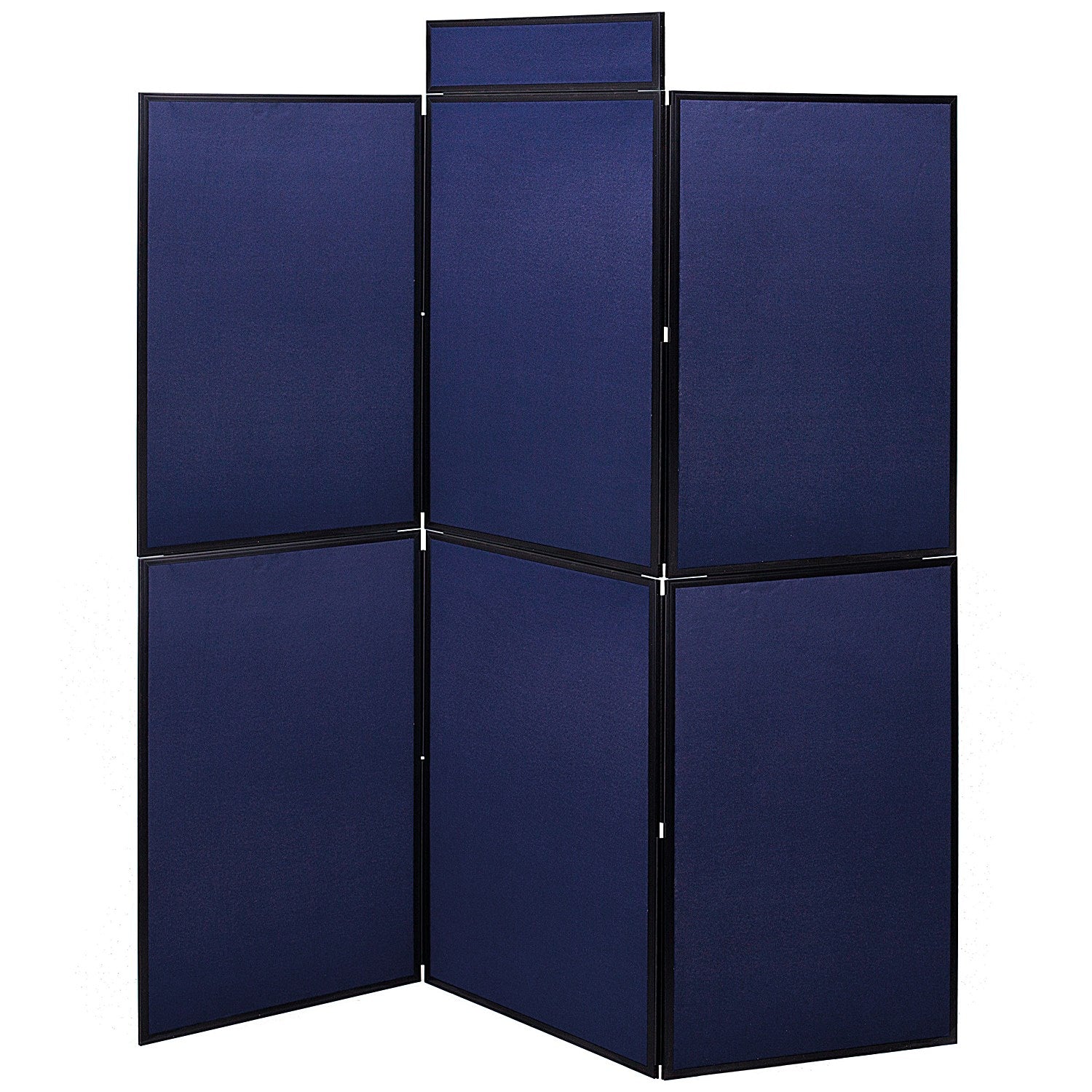 Bi-Office Showboard, 6 Panel+Header Boards, 1800x900mm, Blue Easy2Order : BQ00155