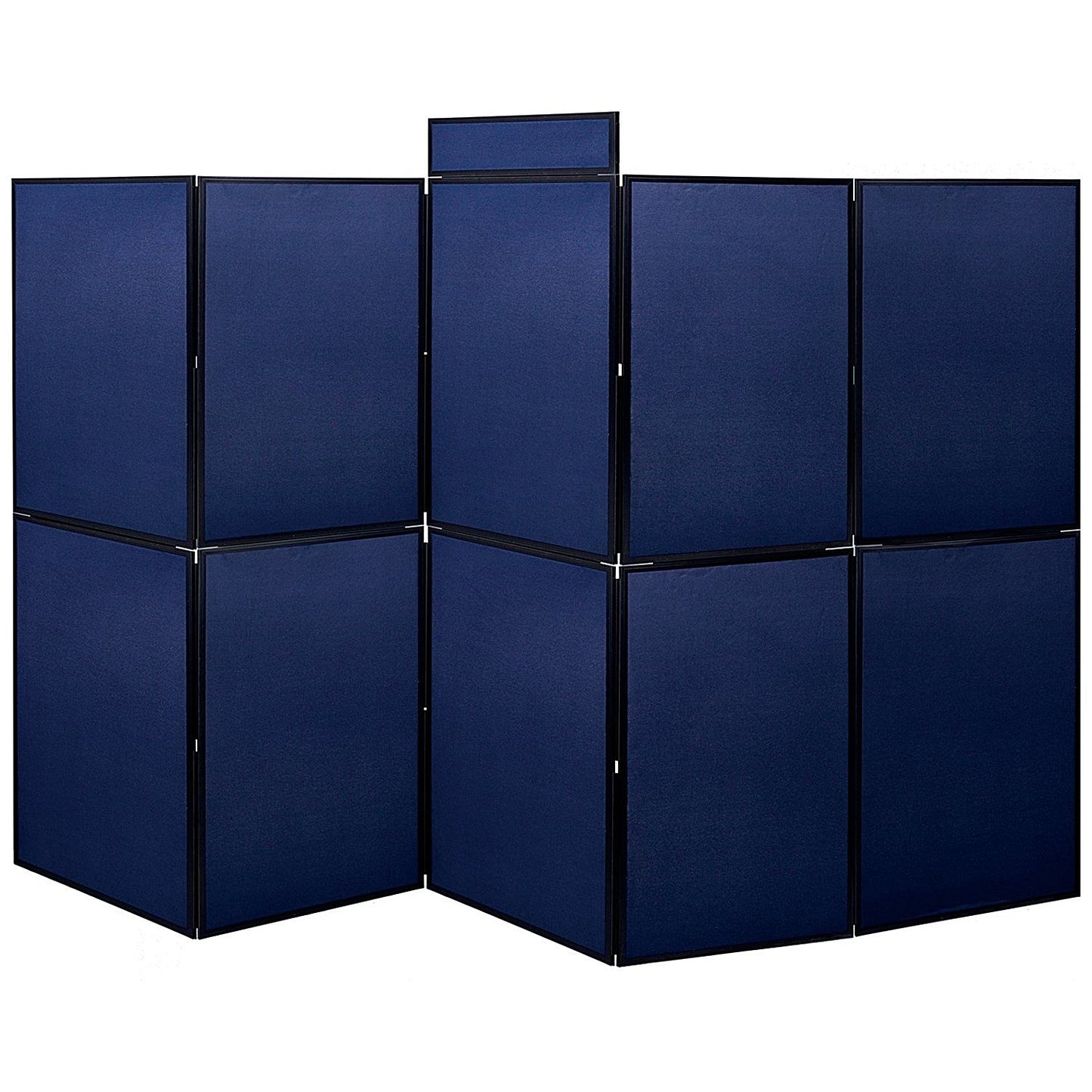 Bi-Office Showboard, 10 Panel+Header Boards, 1800x3000mm, Blue Easy2Order : BQ00157